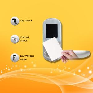 China Electronic Key Card Door Locks , Hotel Key Card Door Entry Systems Rust Proof supplier