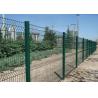 5 mm PVC Galvanized Wire Mesh Fence Security With 2.0m Height 2.5m Width