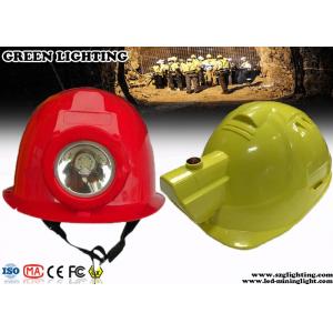 China IP 65 All - In - One Cordless Mining Cap Lamps 2.8AH Rechargeable Battery supplier