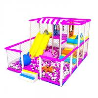 China Purple Yellow Indoor Soft play Playground Comfortable Sports Children Adventure Amusement on sale