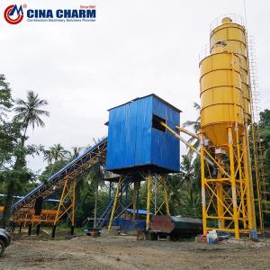 China HZS75 RMC Batching Plant PLD2400 Ready Hopper Concrete Mixing Plant wholesale