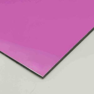 China Fuchsia Fireproof Aluminum Composite Panel 48in 96in Acp Aluminum Cladding wholesale