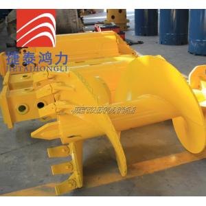Od 1600mm Yellow Rock Drilling Auger With Flat Teeth
