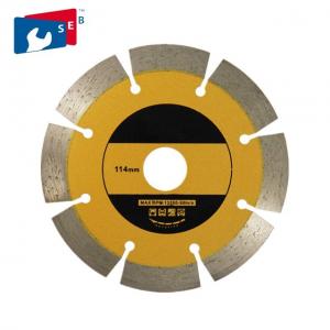 Smooth Circular Saw Tile Blade , Dry Cut Diamond Blade Commonly Used Series Model