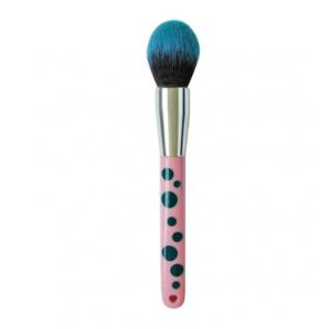 Dots Pattern Single Makeup Brush , Tapered Bristle Face Blush Brush