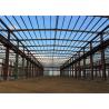 China Earthquake Resistant Industrial Metal Frame Workshop With Color Steel Sheet wholesale