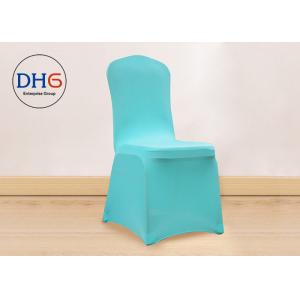 Sitting Pretty Wedding Chair Covers Light Blue Environmental Friendly For Resturant