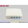 China 4cores Indoor Fiber Optic Terminal Box KCO-FTB-04W FTTH FTB OTB 4 Port wholesale