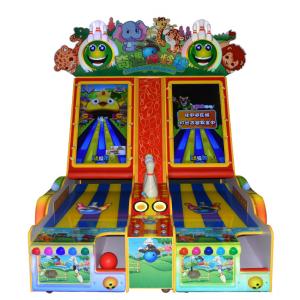China Electronic Coin Operated Arcade Bowling Machine Indoor  L258 * W158 * 263 CM supplier