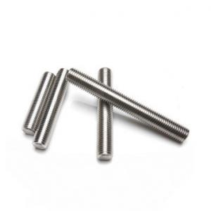 China Double End Fine Thread All Thread Rod , Galvanized Steel Rod No Pollution on sale 