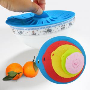 Reusable Keeping Fresh Wrap Seal Bowl Stretch Lids Silicone Sealed Food Preservation Cover