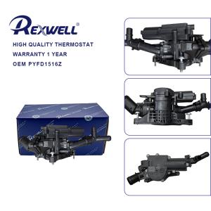 China PYFD1516Z PYFD1516ZA Auto Parts Engine Thermostat Housing Assembly Water Control Valve For Mazda CX-5 2017-2021 KF CX-8 CX-30 CX-3 Mazda 2 Mazda 3 wholesale