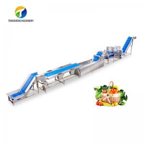 Multifunctional Fruit Sorting Machine Vegetable Washing Drying Production Line