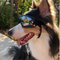 China Uv Wind Dust Protection 0.5kg Dog Sunglasses With Adjustable Strap on sale