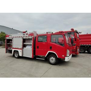 China Aluminum Alloy 4x2 Drive 3500kg Small Water Tanker Fire Fighting Trucks wholesale