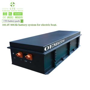 CTS 30kwh Ev Boat Battery Pack 96v 300ah Lifepo4 Marine Battery For Electric Boats