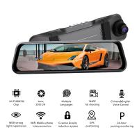 China 10 Inch Car DVR Camera Night Vision Motion Detection Dash Cam 1440P on sale