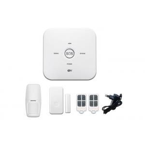 China Lithium Battery Wireless Security Alarm System IOS Android App Control 2.4G WIFI wholesale