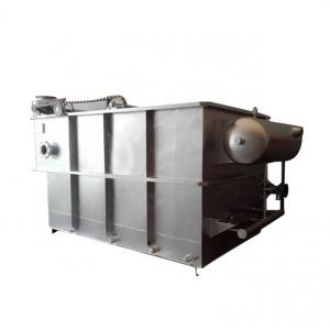China Rectangle Shape Dissolved Air Flotation Machine for Removing Suspended Matter COD BOD supplier
