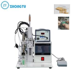 China SMT PCB 組み立てとUSBケーブル接続のための半自動LED ストライプ溶接機 2.5kg 0.5Mpa wholesale