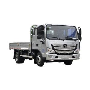 China Foton Omak S1 160HP 4.17M Single Row Palletized Light Cargo Truck Cargo Box Truck supplier