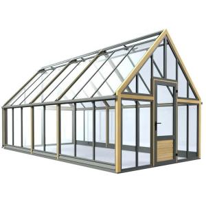 China Backyard Light Dep Greenhouse For Vegetables With Roof Ventilation System supplier