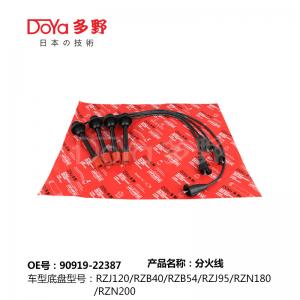 China TOYOTA Spark Plug Wire Set 90919-22387 supplier