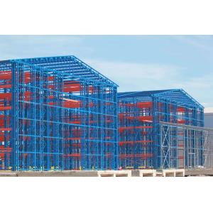China Système de stockage de palettes automatique avec support de bâtiment ASRS supplier