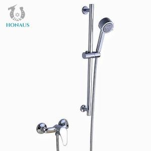 Stainless Steel Hot And Cold Exposed Valve Showers Set Hardware Shower Head Shower System