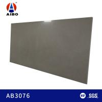 China Granite Textured 18MM Speckled Grey Artificial Floor Tile Quartz on sale