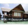 China Light Steel Framing Prefabricated Overwater Bungalow / Prefab House For Resort Water Bungalow wholesale