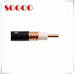 China Cabo Rf Super Flexível 7/8'' 50 Ohms / Cabo Alimentador Coaxial Corrugado Helicoidal supplier