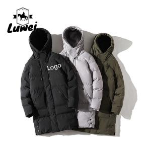 Outdoor Men Winter Coat Jacket Hoodies Thick Cotton Bubble Coats With Pockets