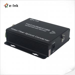 Medios convertidor de la fibra del convertidor 1Ch 5MP del HD-vídeo 4 de la fibra in-1 de la fibra video video del convertidor