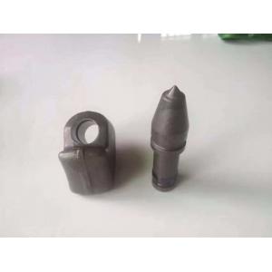 China Tungsten Carbide Bullet Teeth Rock Auger C21 Teeth 19mm Trencher In Black supplier