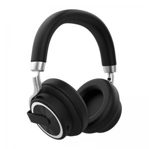 China Foldable ANC Active Noise Cancelling Earphones , 3.7V 400mAh Wireless Bluetooth Headset supplier