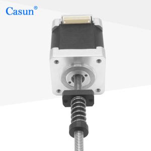 Nema 14 ステッピングモーター Tr5X2 P1 360mN.m 高精度ハイブリッドステッピングモーター、ねじ付きシャフト付き