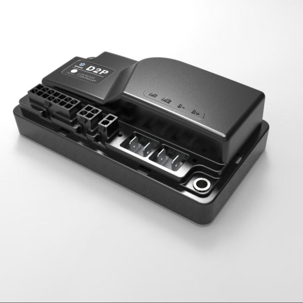 Serial Communication DC DC Motor Controller designed with 45A Pump Output Current Rating and Regenerative Braking