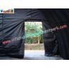 China Black Inflatable Party Tent Durable 9.6l X 4.8w X 4.8h For Commercial Use wholesale