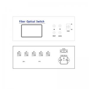 Optical Fiber Network Switch 1260nm 1650nm Working Wavelength