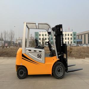 China Customized Battery Forklift Truck , 5 Ton Seated Electric Pallet Forklift supplier