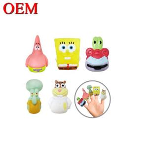 China 3D Plastic Figure Finger Puppet Toys OEM Hand Play Toy For Kid Custom Plastic Figure supplier