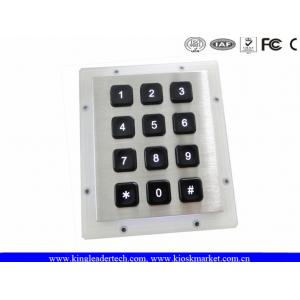 China Rugged Water-proof Vandal-proof Keypad with 12 Back-lit Keys Ideal for Dark Environment supplier