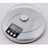 White High Precision Electronic Kitchen Scales with Overload Indicator