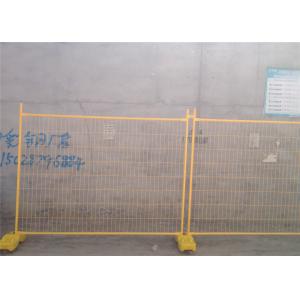 China Various Colors Budget Temporary Fencing / Mobile Fence Panels Removable supplier