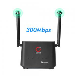 7.4V 2000mah 4G Industrial Router 4G SIM Router Connect CCTV Camera 4 LAN Ports OLAX AX5 Pro