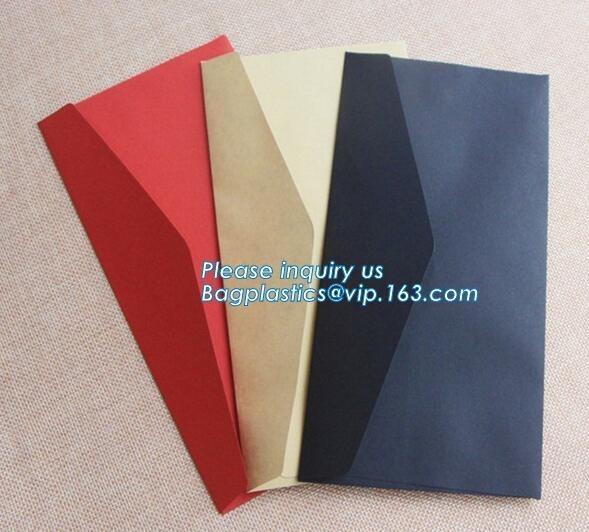 Wholesale custom 4X6 greeting cards 100 pack V flap brown kraft paper A6