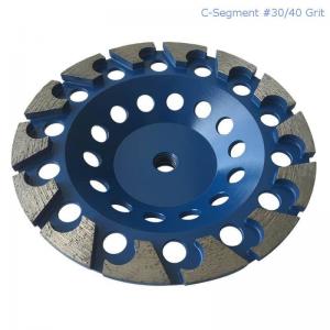 7 Inch Segmented Turbo Cup Grinding Wheel 180mm Concrete Grinding Disc