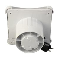 China 100mm Bathroom Ultra Quiet Ventilation Fan with LED Light Wall Mounted Exhaust Fan on sale