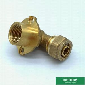 China PN20 105 Degrees Elbow Slide PEX Brass Fittings Customized Logo supplier